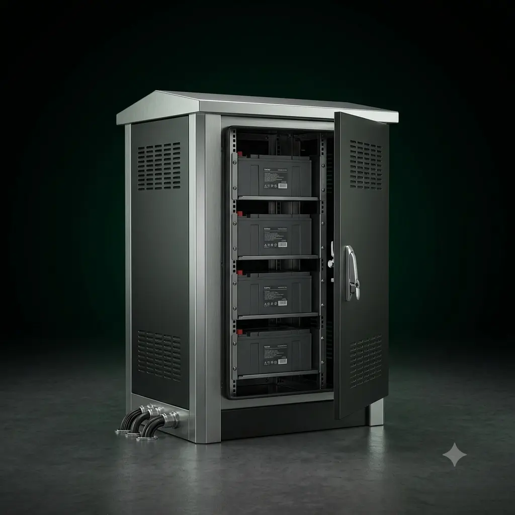 Industrial battery cabinet racks Qatar